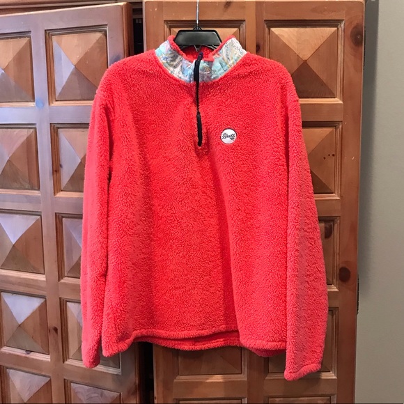 Fraternity Collection Tops - Fraternity Collection 1/2 zip fuzzy Pullover